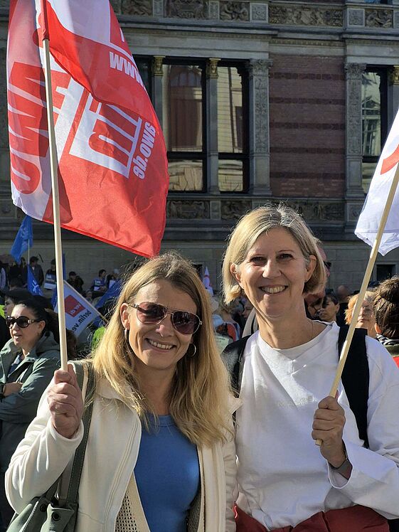 Symbolbild Demo "Bündnis soziales Berlin" am 12. September 2025
