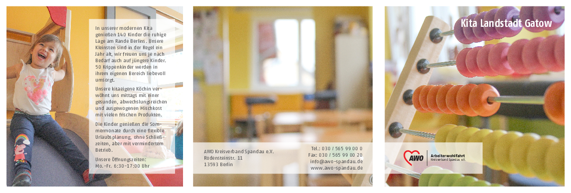 Kita Landstadt Gatow – Flyer
