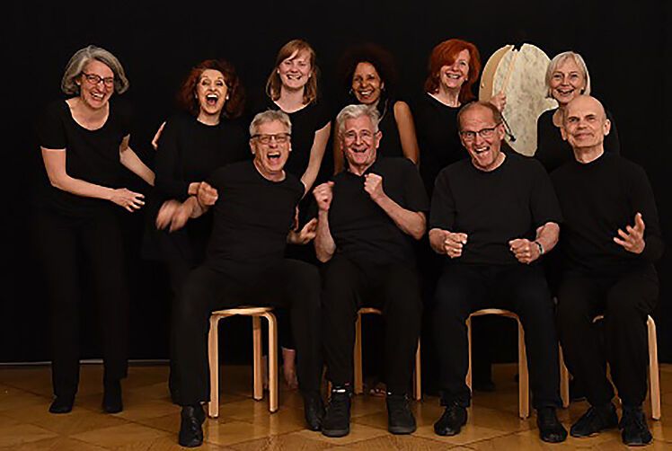 Gruppenfoto Playback Theater
