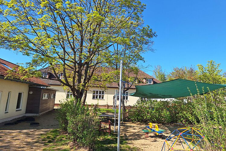 Außengelände Kita Feldhäuschen