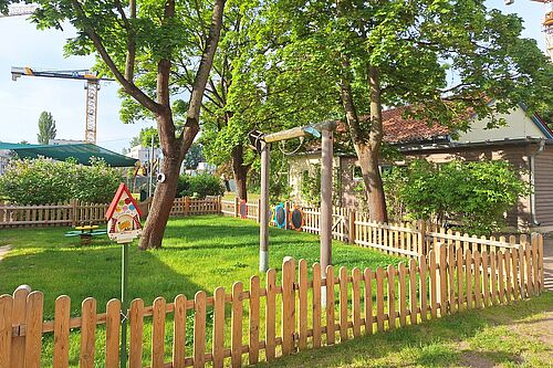 Alternativansicht Krippenbereich Kita Feldhäuschen Außengelände