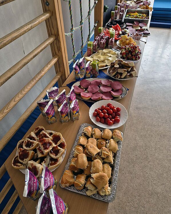 Frühstücksbuffet zum Zuckerfest