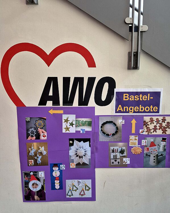 Aushang Bastelangebote